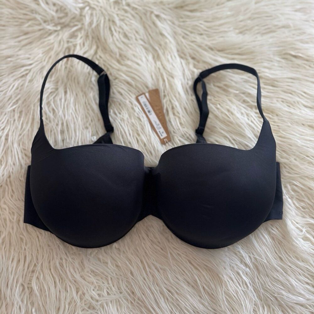 Skims Ultimate Balconette Push Up Bra Onyx Size 40D